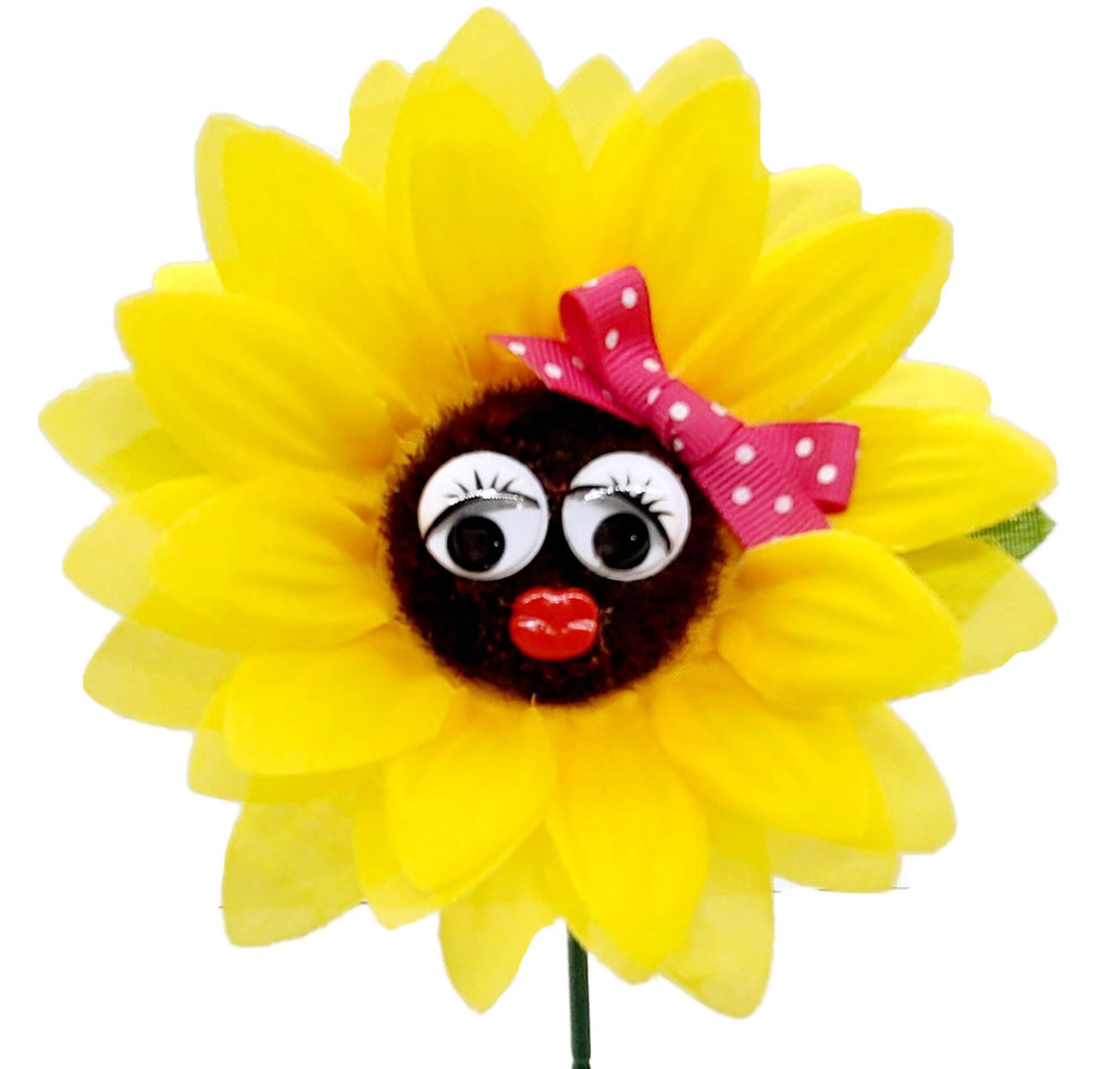 Bling My Bug -  Lola Sunflower with Bow