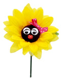 Bling My Bug -  Lola Sunflower with Bow