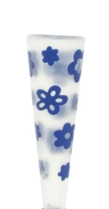 VW Beetle Flower Vase  - Blue Vase European