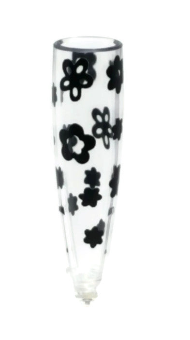 VW Beetle Flower Vase - Black Vase
