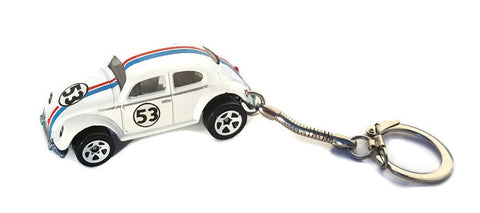 Herbie The Love Bug Volkswagen Beetle Key chain